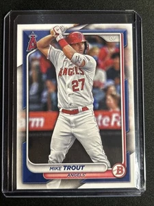 🔥Mike Trout 2024 Bowman Paper #19 Angels - Picture 1 of 2