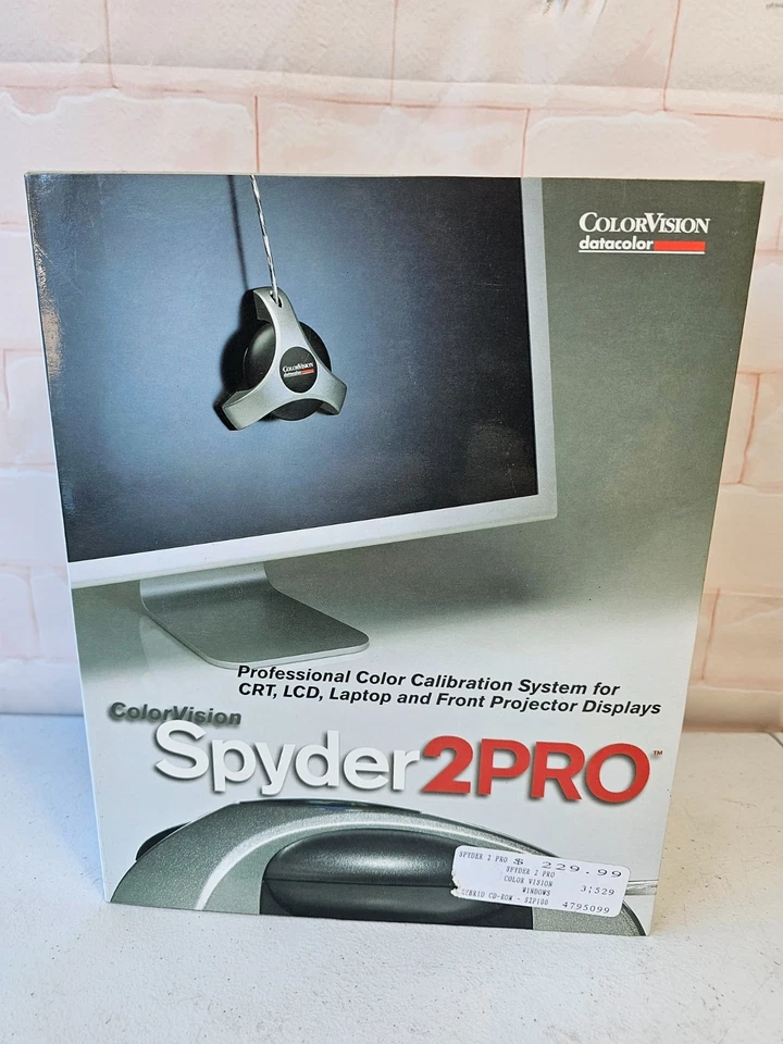 ColorVision SPYDER2PRO Studio Colour Calibration For Crt / Lcd Displays Complete - Image 1 of 4