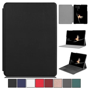 Folio Ultra Slim Leather Stand Case Cover For Microsoft Surface Go 1 2 3 4th - Picture 1 of 80