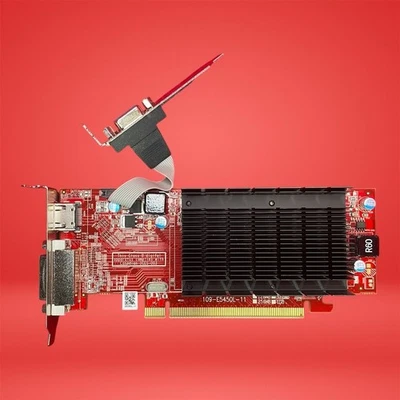 VisionTek Radeon HD6350 6350SFF1GSM Video Card 1GB PCIe DMS-60 Mini-DP - Image 1 of 4