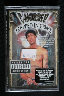 C-Murder Trapped in Crime Cassette Tape New Factory Sealed - Image 1 of 2