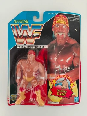 Hulk Hogan wwf Hasbro MOC Serie 5 - Immagine 1 di 4