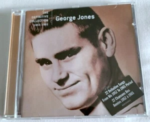 GEORGE JONES-THE DEFINITIVE COLLECTION 1955-1962-CD-(COUNTRY) - Picture 1 of 2