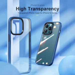 Funda transparente delgada de alta calidad serie ROCK Guard para iPhone 14/13 Pro Max Plus - Imagen 1 de 15