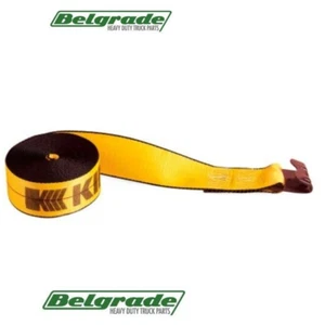Correa de cabrestante de gancho plano Kinedyne 423021 genuina OEM 4" por 30' - dorada - Imagen 1 de 2