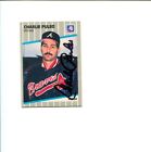 Charlie Puleo Atlanta Braves 1989 Fleer Signed Autograph Photo Card