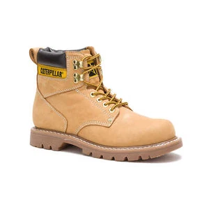 Herren Raupe zweite Schicht weiche Zehenpartie Arbeitsstiefel P70042 Honig 100 % authentisch neu - Bild 1 von 6