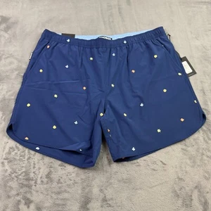 Pantalones Cortos Bonobos Para Hombre Talla XXL Mayfair Floral 7” Azul Marino Bolsillos Nadar NUEVO - Imagen 1 de 15