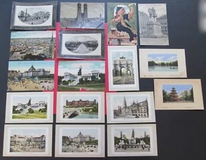 Early 1900s MÜNCHEN Munich Germany Postcards (Lot of 16) - Picture 1 of 7