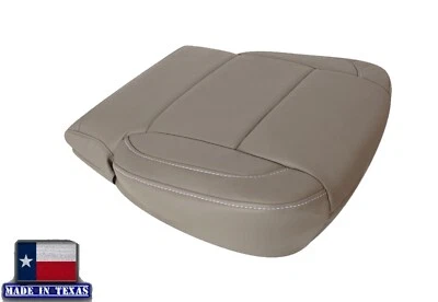 Driver Bottom Replacement Leather Seat Cover 2016 For GMC Yukon SLT XL SLE (Tan) - Image 1 of 4