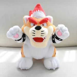 Super Mario Bros Soft Meowser Bowser Juguetes de peluche muñecas de peluche regalos de cumpleaños - Imagen 1 de 8