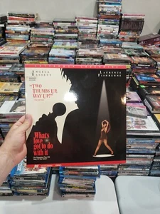 WHAT'S LOVE GOT TO DO WITH IT Laserdisc Angela Bassett 💿 THE MOVIE KINGDOM 🇺🇸 - Picture 1 of 4