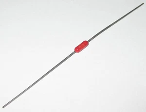 5 kOhm High Precision Small Resistor with 38mm Leads - 0.01% Tolerance - 0.1W - Picture 1 of 5