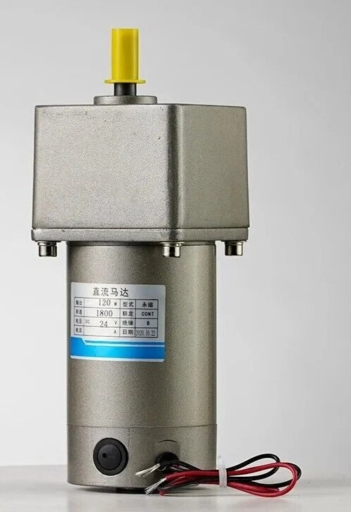 250W/12V/28A Brushed DC Gear Motor Gearbox 6GU30K 90mm Max Torque 39.8N.m  - Image 1 of 4