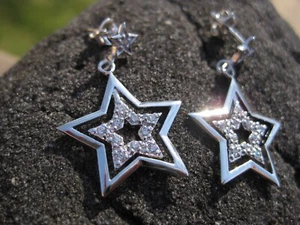 SHINE LIKE A STAR Celebrity Attraction Earrings Metaphysical - Picture 1 of 3