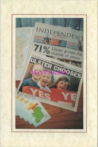 Politics Postcard - Irish Referendum 1998, Good Friday Agreement RR20659 - Picture 1 of 2