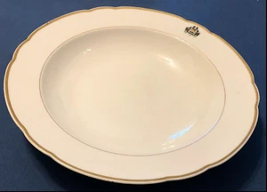 Large porcelain soup plate  VON TEUFFENBACH, noble family austria, 19th c. armes - Picture 1 of 4