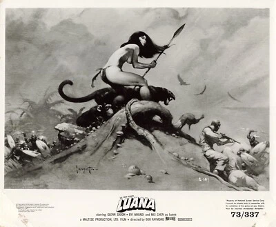 Luana 1968 Movie Photo Frank Frazetta Artwork  Mei Chen Chalais   *P156b - Imagem 1 de 4