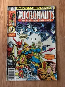 The Micronauts #15 (1980) Bronze Age Comic Book Very Good Condition - Picture 1 of 2