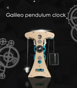 TECHING Galileo Gravity Pendulum Mechanical Clock Art Ornament KIT Collect Model - Picture 1 of 10