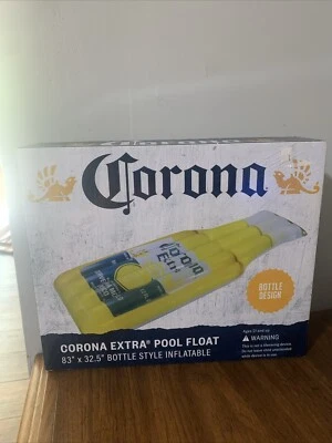 Botella de Cerveza Extra Inflable Corona Flotador Playa Piscina 83" x 32.5" x 7.0" Foto 1 de 2