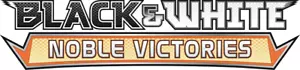 B&W Noble Victories ~ 1 x Booster Pack Wrapper plus 10 Pack frische Karten (1 Rare) - Bild 1 von 1