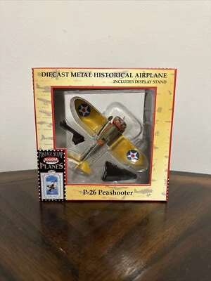 Model Power Postage Stamp NO. 5560 P-26 Peashooter 1/100 Diecast Airplane NIB - Image 1 of 4
