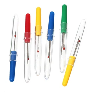 4 PCS ASSORTED COLOURS SEAM RIPPER STITCH UNPICKER SEWING TOOL THREAD PICKER - Picture 1 of 4