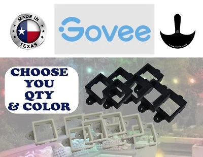 JOSH JAEMES DESIGN Govee ( Pro Version ) Permanent Outdoor Light Mounting Brackets -MADE IN TEXAS!!