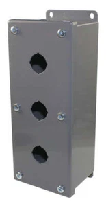 SUNS CSM2203-A Steel Pushbutton Enclosure NEMA Type 12,13 E3PBG MPB3 - Picture 1 of 1