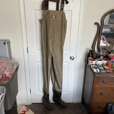 White River Fly Shop Three Forks Lug Sole Chest Waders for Men Size 9 Regular - Image 1 of 4