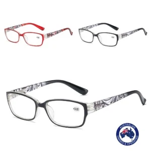 Magnifying Eyeglasses Women Anti Blue Light Blocking Fashion Reading Glasses - Picture 1 of 16