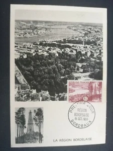 France Premier Day FDC Yvert 1036 Region Bordelaise 6F Bordeaux - Picture 1 of 2