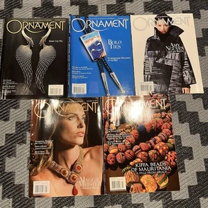 Ornament Magazine Lot Of 5 2012 Magazines Art Of Personal Adornment - Bild 1 von 6