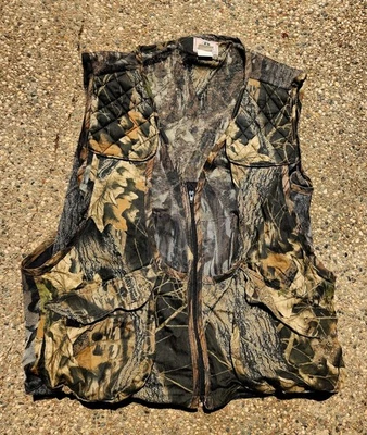 Vintage Mossy Oak Camo Hunting Men’s Size M Pockets Shooting - Image 1 of 4