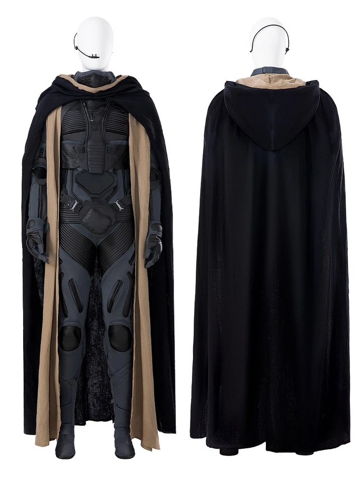 Arrakis Aka Dune Disfraz Cosplay Paul Atreides Mono Chaleco Capa Máscara Halloween Foto 1 de 4