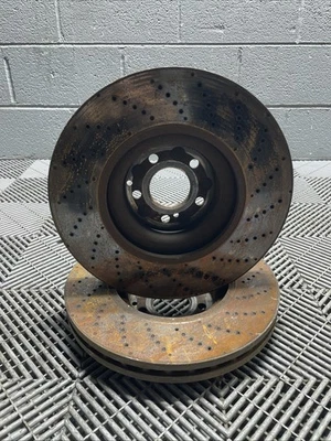 Juego de rotor disco freno delantero izquierdo derecho mercedes c63 amg 2005-2023 fabricante de equipos originales Foto 1 de 4
