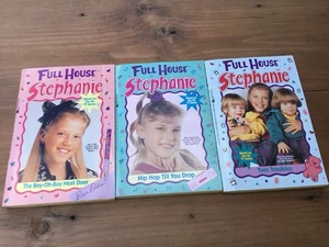 1990s- Full House Stephanie Books - Lot Of 3 - Imagen 1 de 2