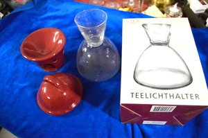 Teelichthalter + Duftölspender, Konvolut - Bild 1 von 1