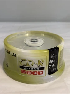 FujiFilm CD-R 700Mb leere beschreibbare Discs versiegelt (30er Pack) - Bild 1 von 6