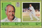Nevis #SG243av postfrisch 1984 England Cricket Basilikum von Oliveira Kronlöwe [390v]