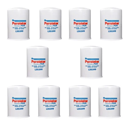 set 10pcs L35399 Engine Oil Filter for Chevrolet Silverado 3500 GMC Sierra  6.6L - Image 1 of 2