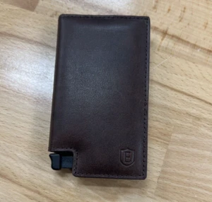 Ekster Leather Parliament Card Wallet Slim in Classic Brown Smart Cash - n/r/ntc - Picture 1 of 7