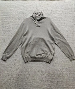 J.Crew Men's Regular Fit Shawl Collard Tan Pullover Sweater Size L - Picture 1 of 10