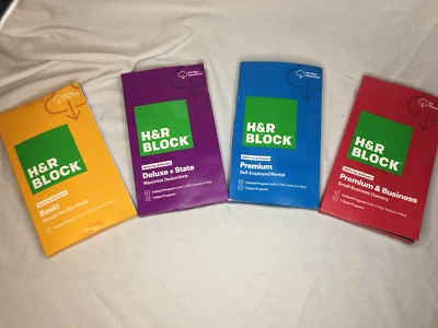 H&R Block 2024 Basic, Deluxe, or Premium Software Download - Image 1 of 4