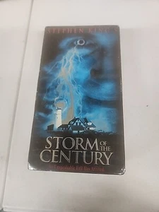 Stephen King’s Storm of the Century VHS 1999 2 Tape Set NEW SEALED BLOCKBUSTER - Picture 1 of 7