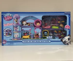 Littlest Pet Shop Deluxe Playset con 4 Animali e 20 Accessori Sam's Club Escl. - Foto 1 di 2