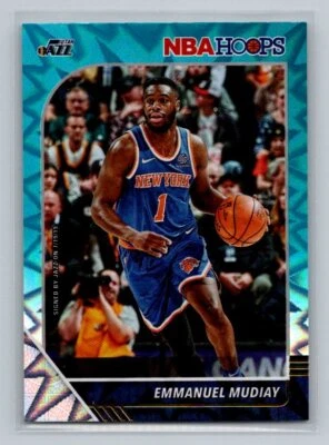 2019-20 Hoops Emmanuel Mudiay #124 Teal Explosion Utah Jazz - Image 1 of 2