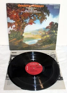 Ormandy Conducts Sibelius ~ Symphony No.5 ~ 1978 RCA ARL1-2906 Used PROMO LP VG+ - Picture 1 of 10