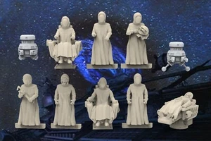 Black Hole Crew x10 28 mm Starsaga Stargrave Starfinder Planet28 mini bande - Foto 1 di 5